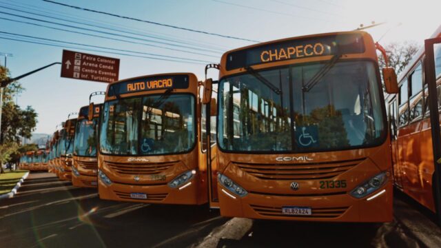 Tarifa de ônibus em Chapecó será de R$ 5,50